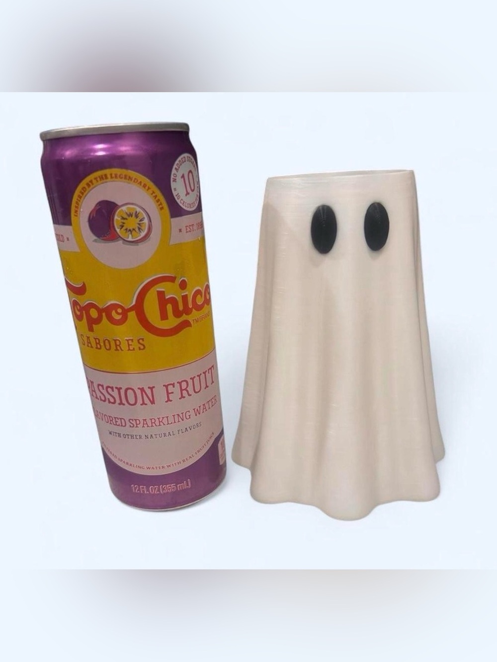 Ghost Slim Can Holder Koozie 12oz